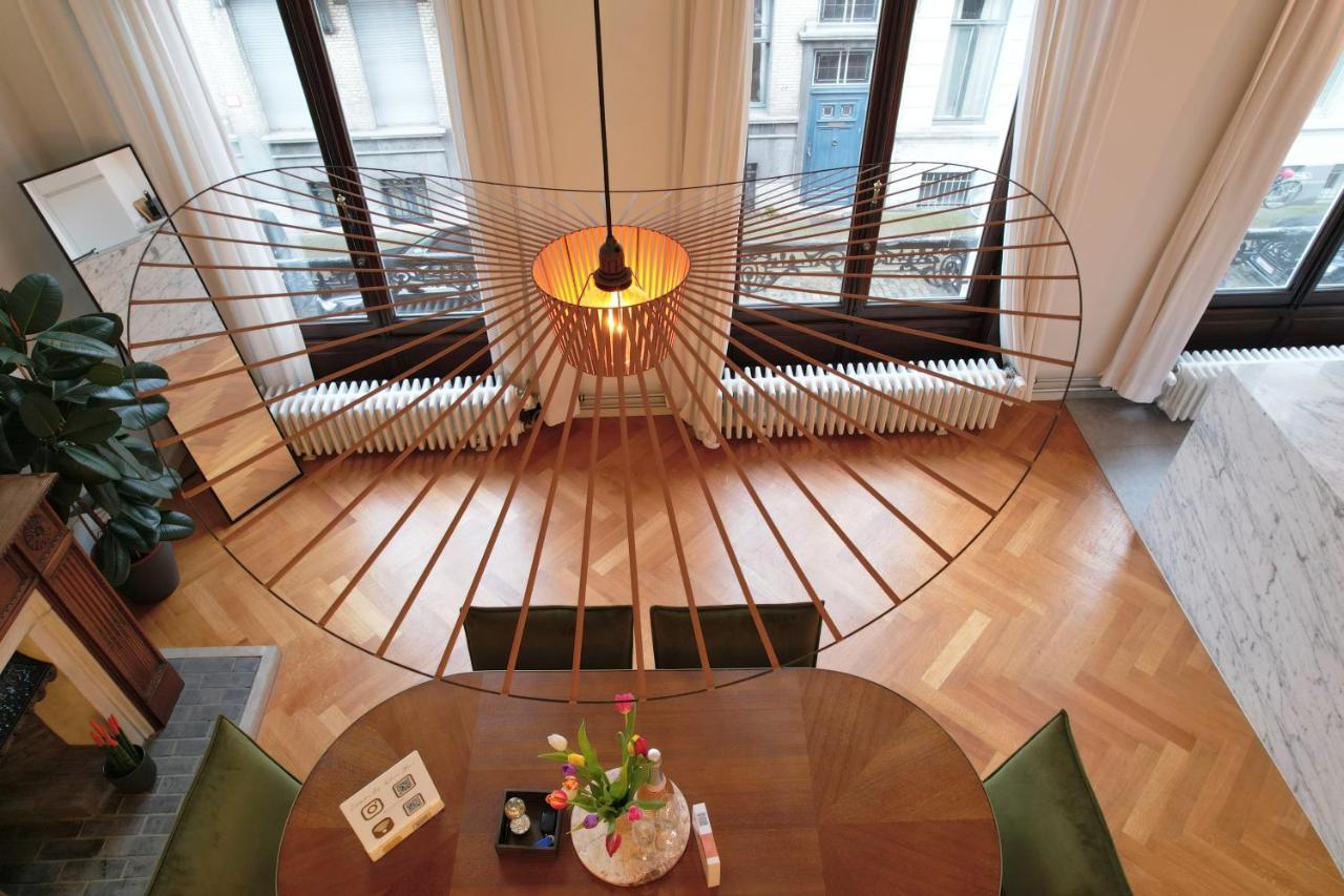 Traditional Chic, High Ceilings' Apt Aircos And Garage แอนต์เวิร์ป ภายนอก รูปภาพ